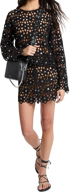 Women's Crochet Mini Skirt