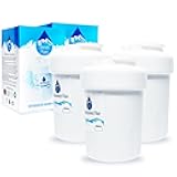 Denali Pure 3-Pack Replacement for General Electric GSH25JFXNBB Refrigerator Water Filter - Compatible with General Electric MWF, MWFP Fridge Water Filter Cartridge