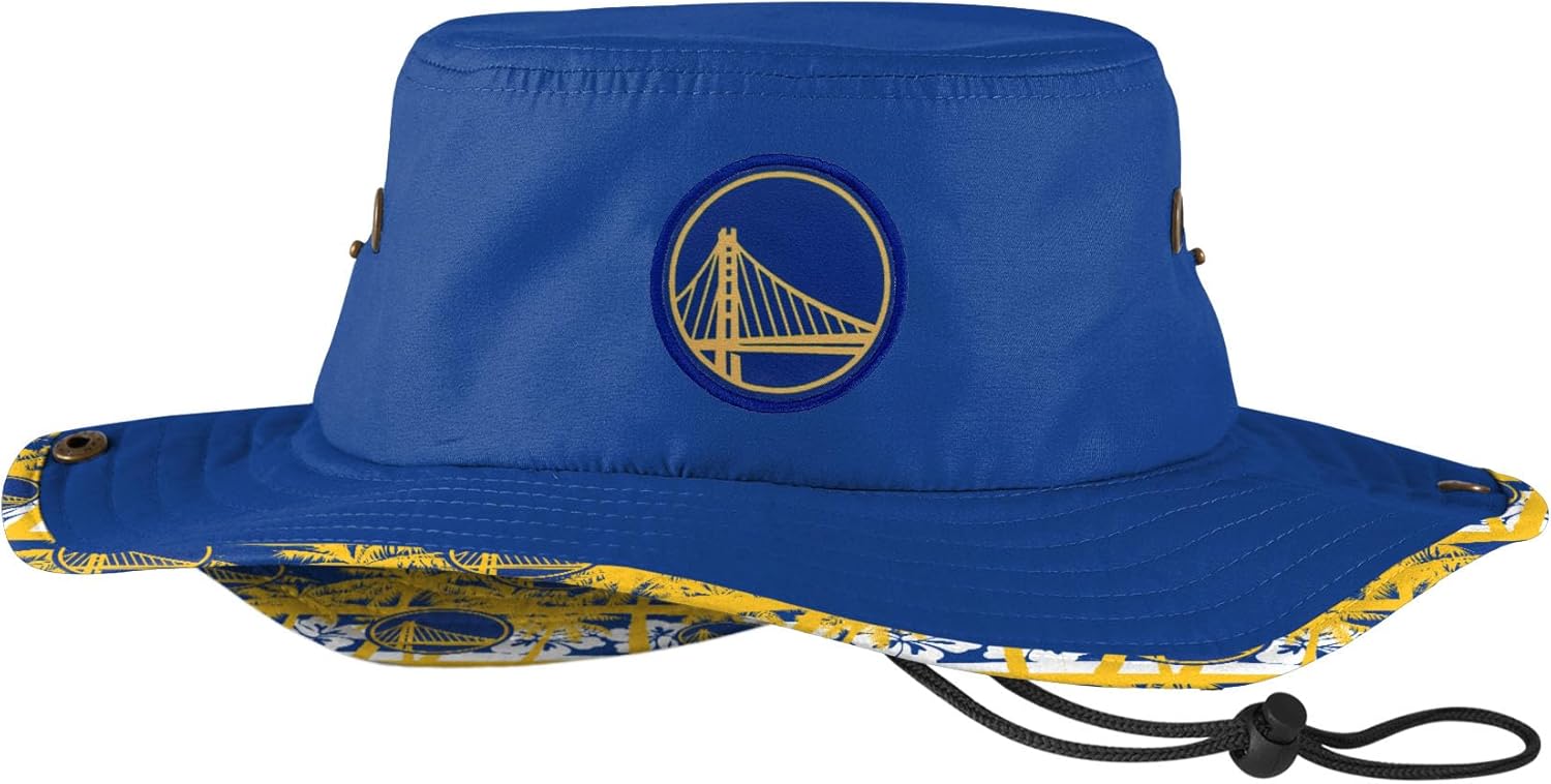 FOCO NBA Unisex-Adult NBA Team Logo Sport Outdoor Sun Boonie Hat