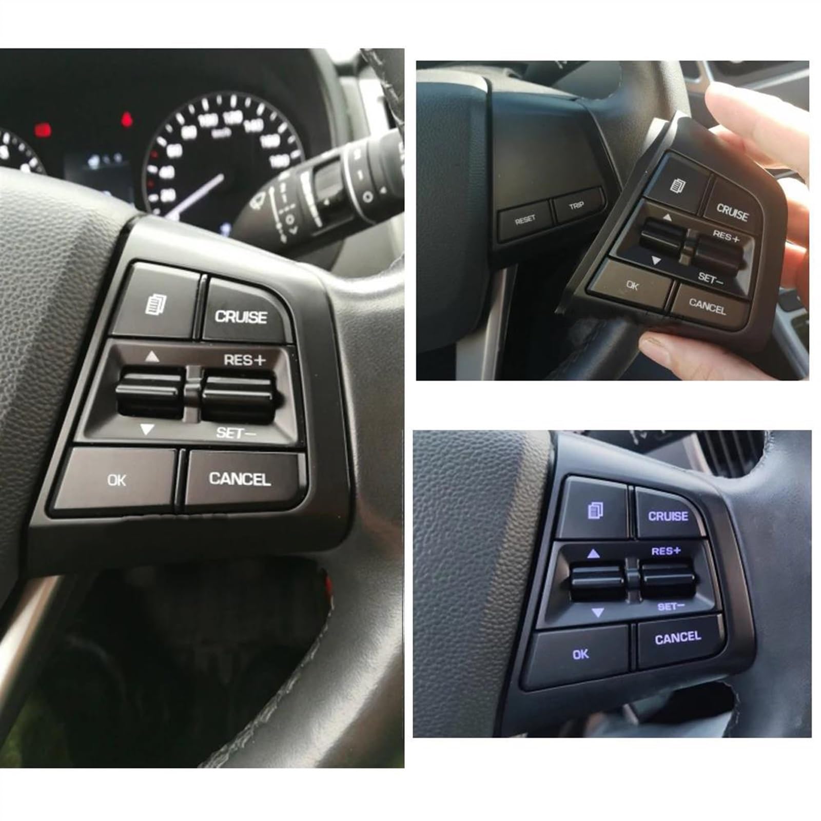 96700C90004X 96710C90004X Accessori Per Auto Volante Pulsanti Cruise Control Per Hyundai Per Creta Ix25 2.0L 2015 2016 2017 2018 2019