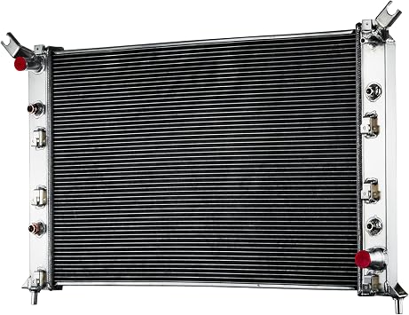Aluminum Radiator For 2011-2019 Chevy Silverado GMC Sierra 2500 HD 3500 HD 6.0L AT Crossflow Radiators 2012 2013 2014 2015 2016 2017 2018 11 12 13 14 15 16 17 18 19 Radiador #13301