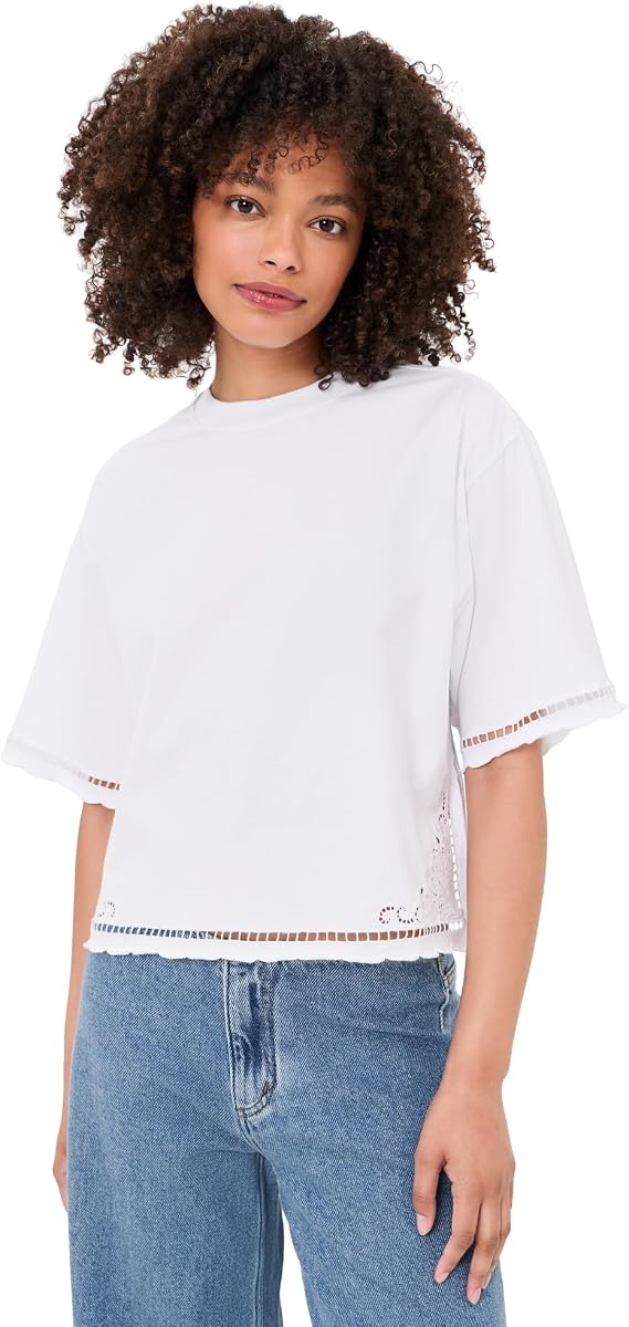 Camiseta corta The Boxy para mujer en Allday Jersey