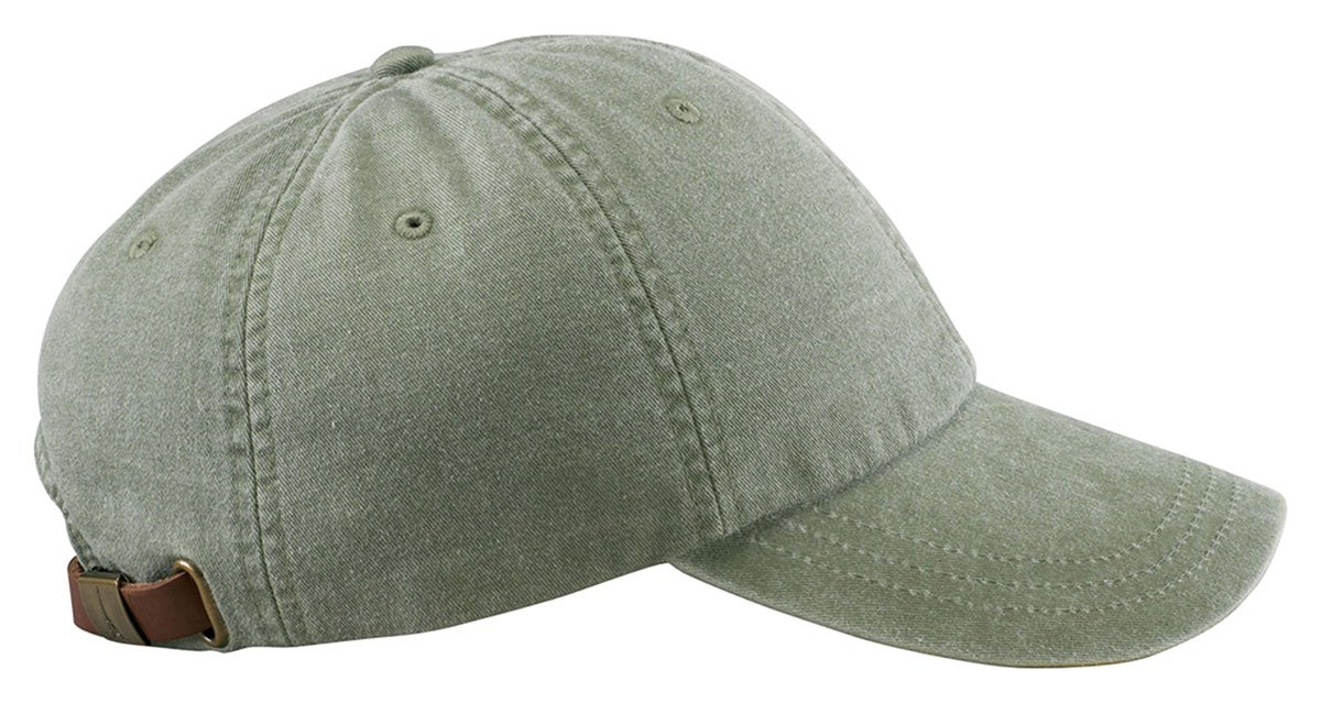 Adams Optimum Pigment Dyed Twill Cap (Baby Blue) (ALL)