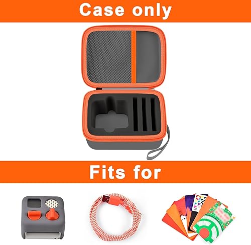 Miniatura 15 de casmilee Funda de viaje compatible con Yoto Mini – Reproductor de audio y música para niños, bolsa de soporte para altavoces infantiles reproduce