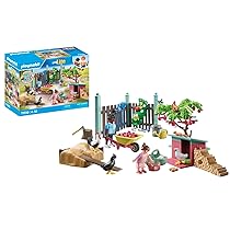 PLAYMOBIL myLife 71510 Allevamento di polli, Cortile con Animali e Accessori, Divertente Gioco di Ruolo Creativo, Giocattolo sostenibile per Bambini dai 4 Anni in su, Fattoria delle galline