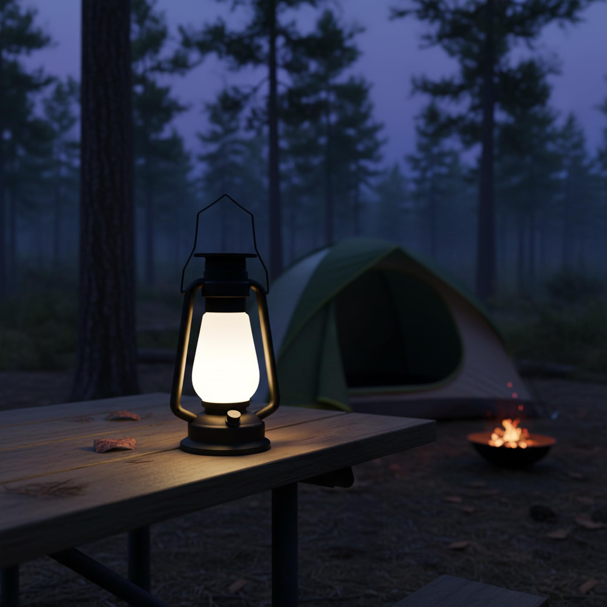 Lanterna solare esterna - spillo - Lampada a LED, lanterne a batterie, lampada solare da giardino + pendente, regolabile + luce calda, terrazza e giardino - 19 x 30 cm, interno/esterno, nero, pannello