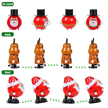 Amazon | LIHAO クリスマス おもちゃ ぜんまい 玩具 子供