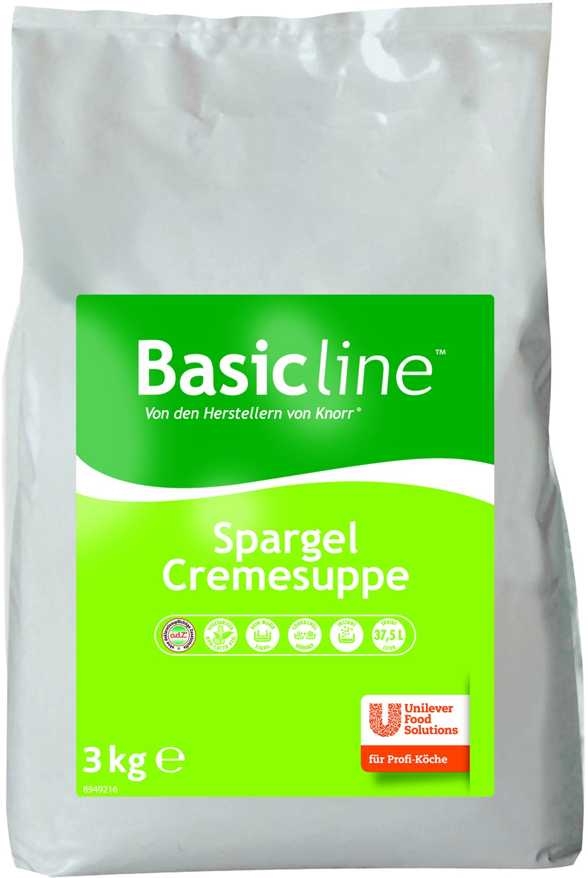 Sopa de espárragos Basic Line, 1 unidad (1 x 3000 g)