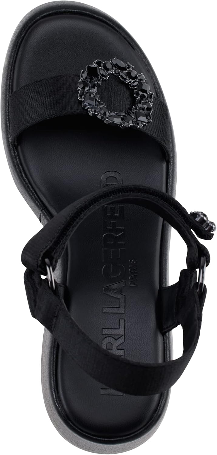 Karl Lagerfeld Paris womens Kiana Wedge Sandal - Image 4
