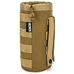 Gonex Tactical Military MOLLE Water Bottle Pouch Tan