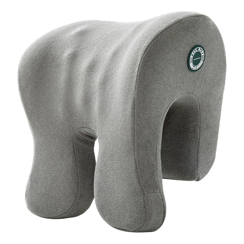 Coussin cervical en mousse contre le mal de dos sur chaise de bureau pour poste de travail