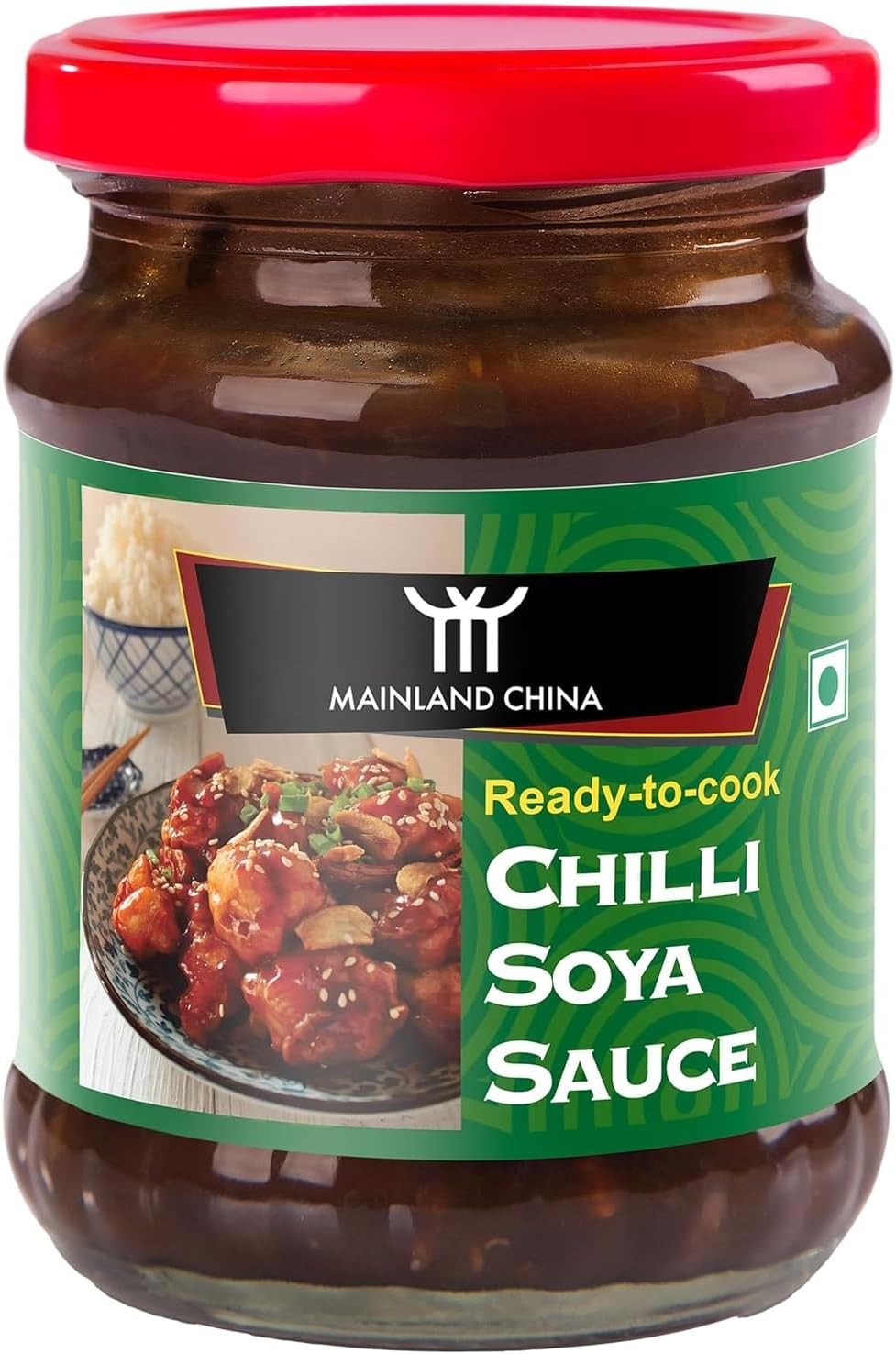 Hot & Spicy Chilli Soya Sauce 225g | Ready to Cook, Plant Based with No Artificial Flavours | Perfect for Restaurant Style Meals, Stir Fry, Sautรฉing & Chinese Cuisine