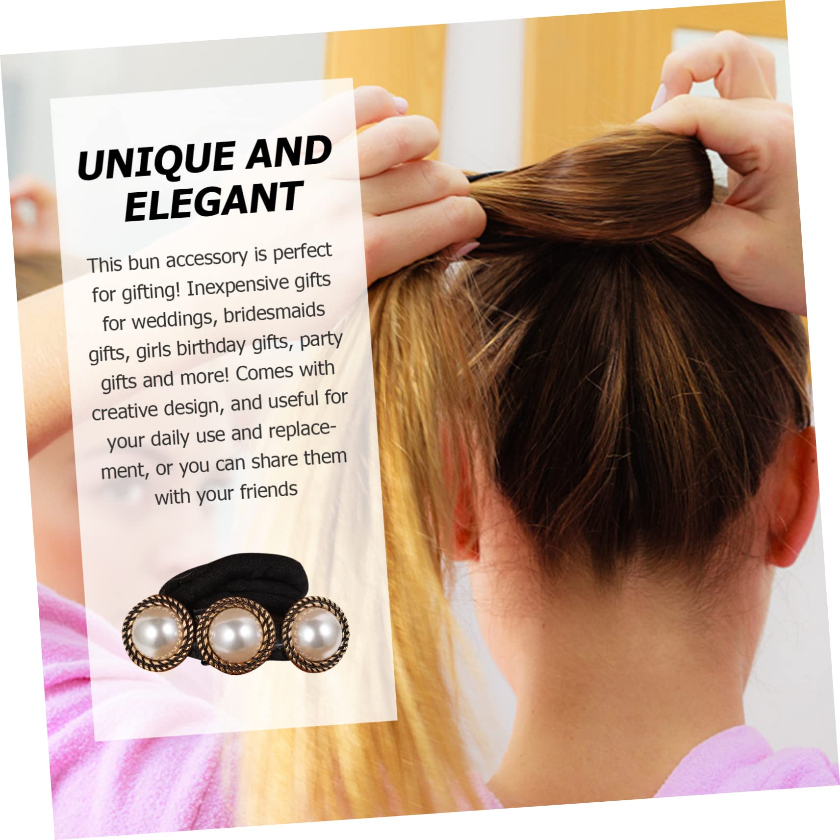 FOMIYES 12piezas Accesorios Cabello Herramienta Para Hacer Moños Diseño Chic Para Peinados Para Ocasiones Especiales y