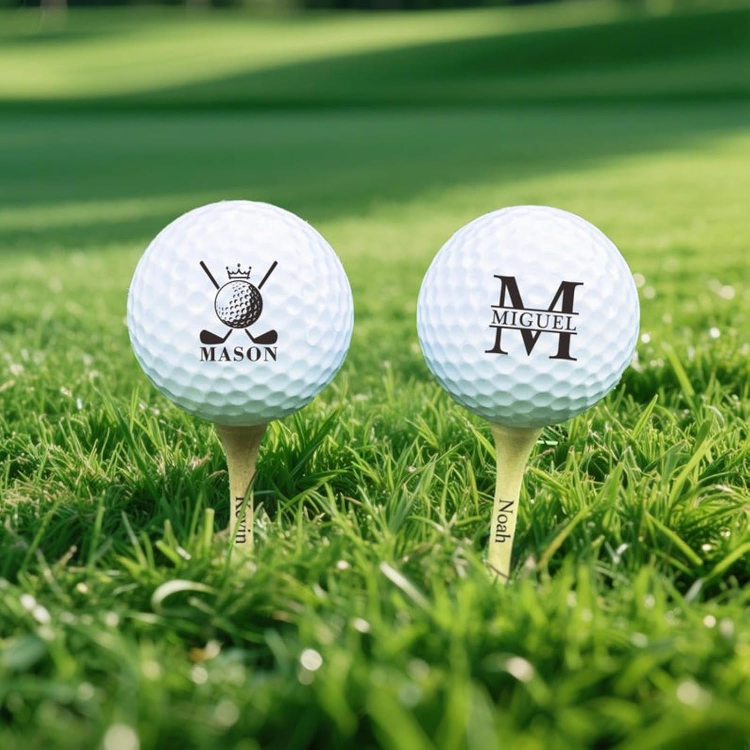 Custom Golf Balls,Personalized Golf Balls,Customized Monogrammed & Name Golf Ball,Gift for Husband,Golfer Gifts for Men,Fathers Day,Birthdays,Christmas,Wedding Gift