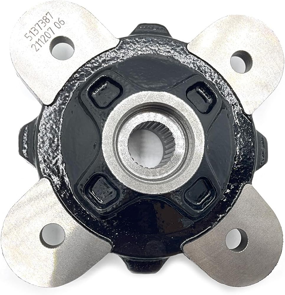 Black Front Wheel Hub 5137387-067 Polaris