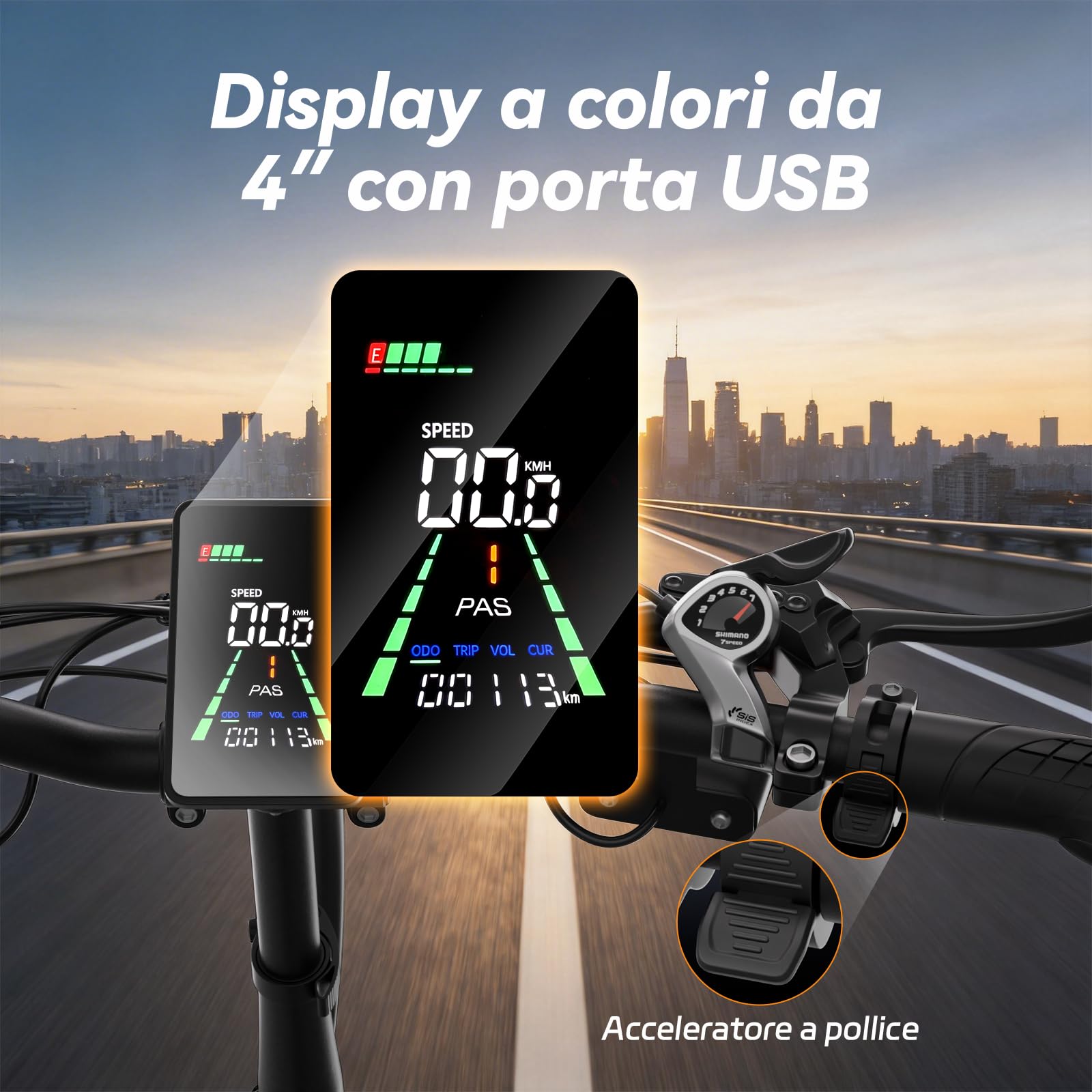 A6 Pro Bici Elettrica Pieghevole, Bicicletta Elettrica da 48V 20Ah Batteria Rimovibile,Velocità Massima 25 km/h, Motore Potente da 250W, Pedalata Assistita per 70-150 km,Gomme 20"×4.0" (Nero)