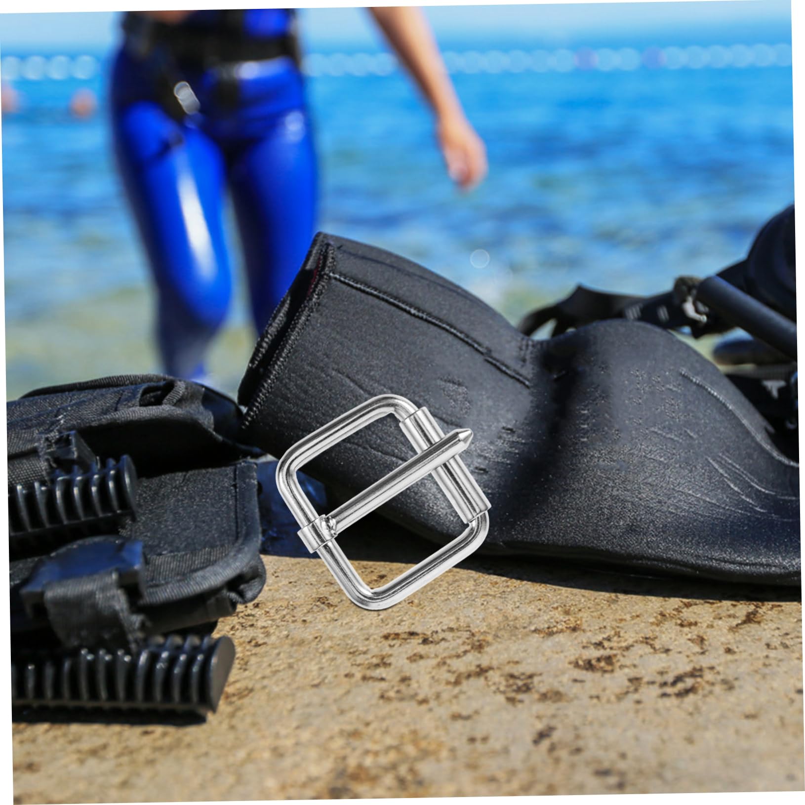 BESPORTBLE Scuba Diving Belt Buckle Replacement Buckles for Straps Diving Accessory