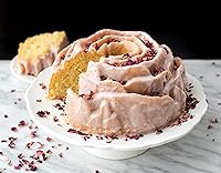 Vista 3 de Nordic Ware Rose Bundt, 10 tazas, caramelo