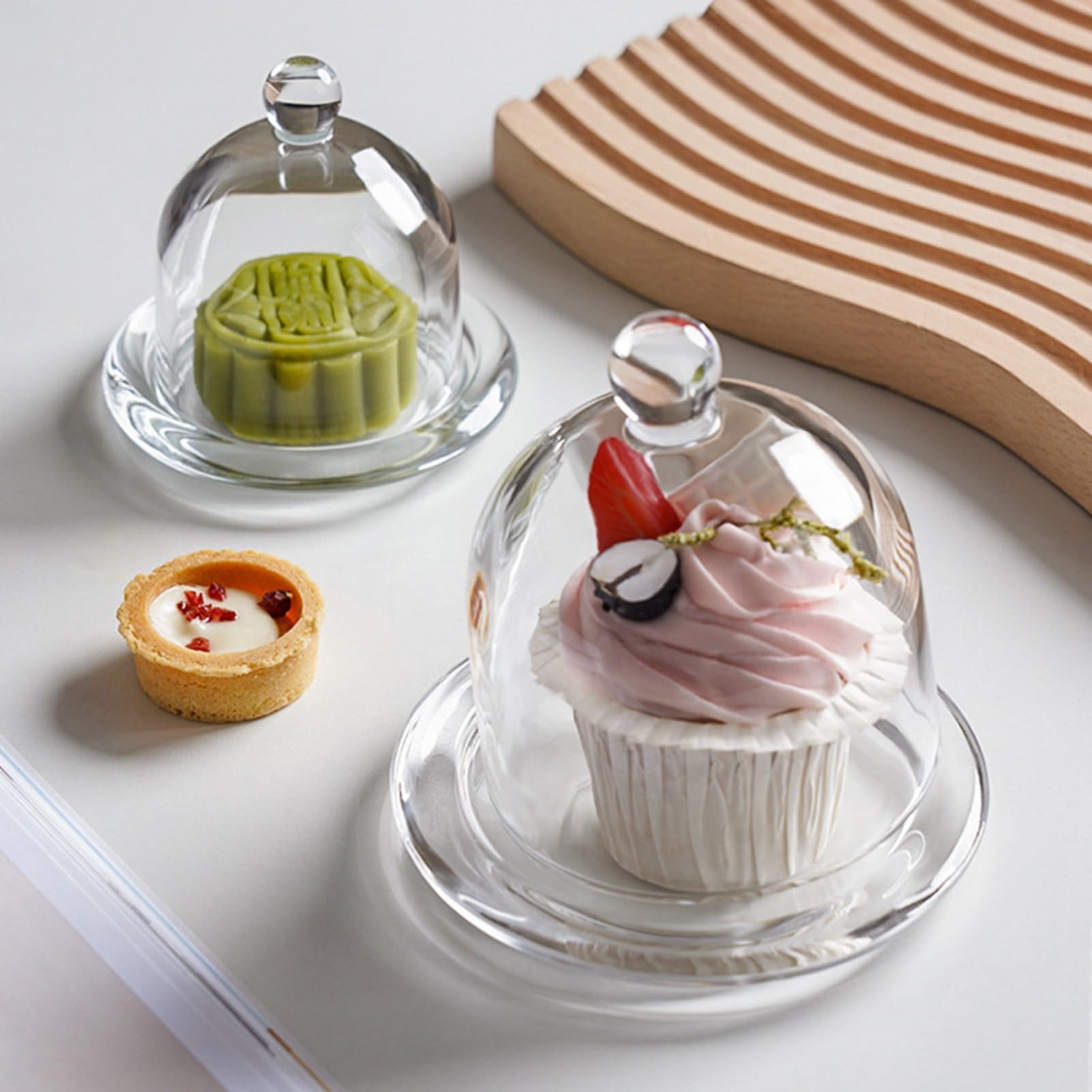 Kuchenglocke 21cm Transparent - Für Torten & Desserts