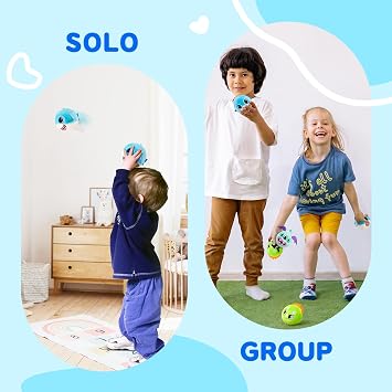 U&C Planet 3 Set Toddler Bouncy Balls Soft Ballplay Balls for Babies