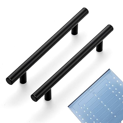 Ravinte 30 Pack | 7.38'' Cabinet Pulls Matte Black Stainless