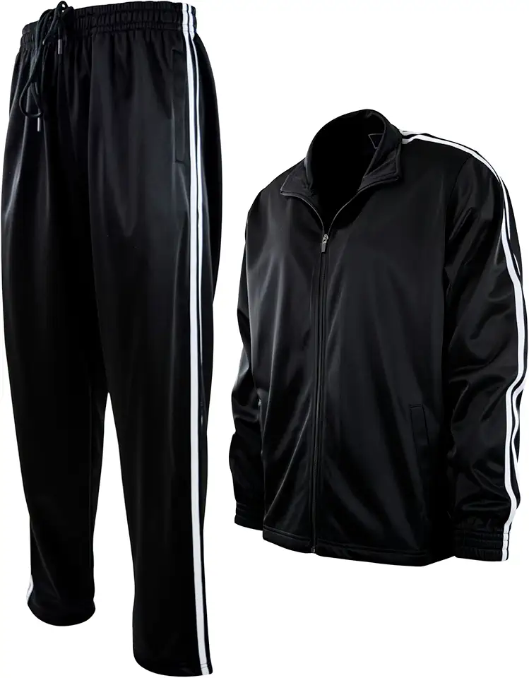 ChoiceApparel Mens Active Tracksuit with Zippered Back Pocket