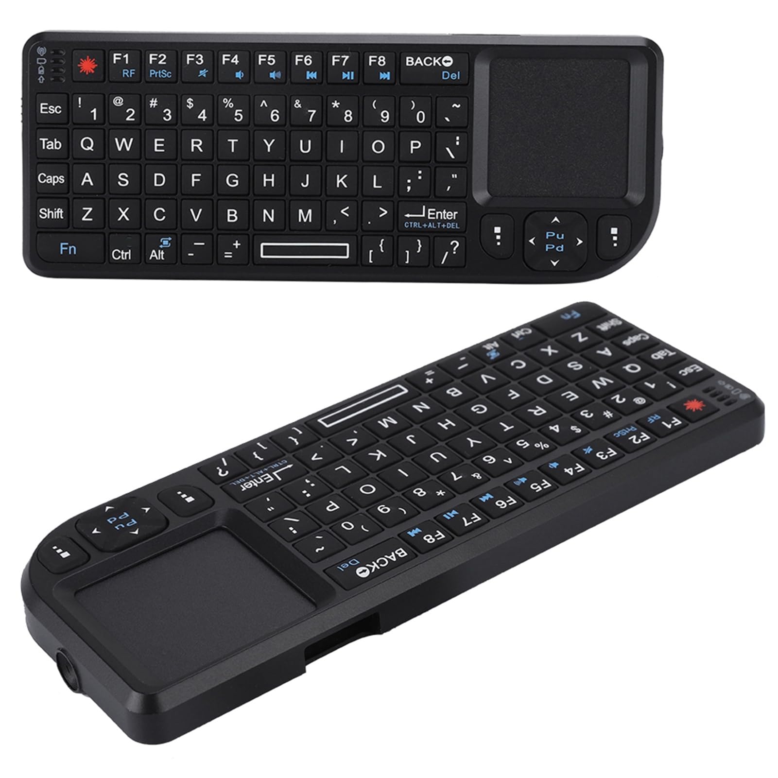 Yunir Mini Tastiera Bluetooth, Portatile Wireless con Touchpad, Compatibile con TV, 360, Smartphone