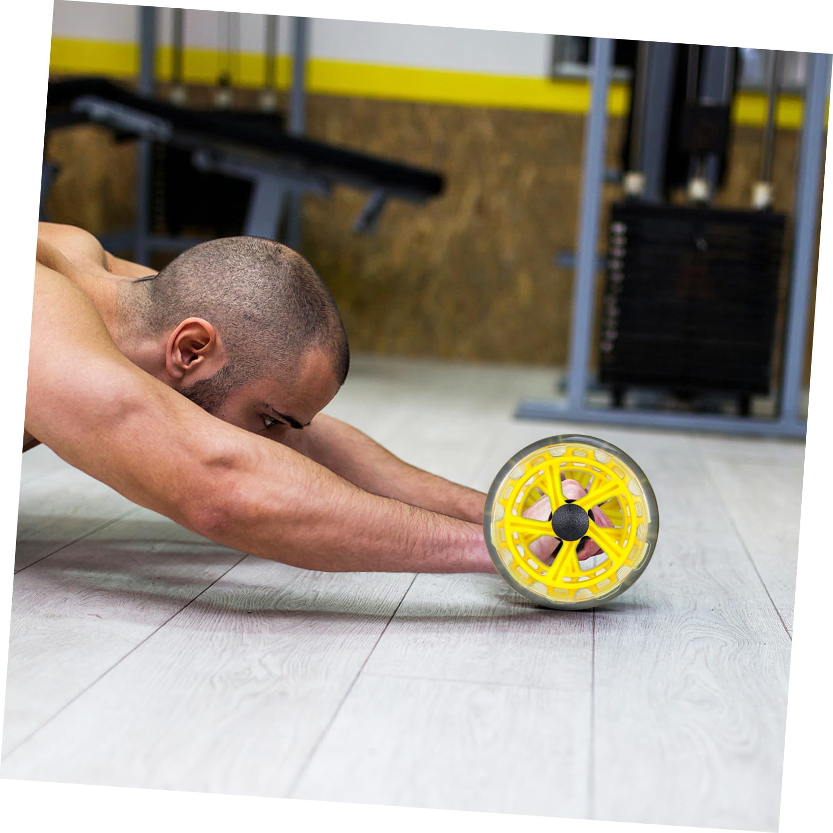 GANAZONO Ruedas Para Abdominales Rodillos Para Abdominales Rodillos Para Ejercicios Musculares De