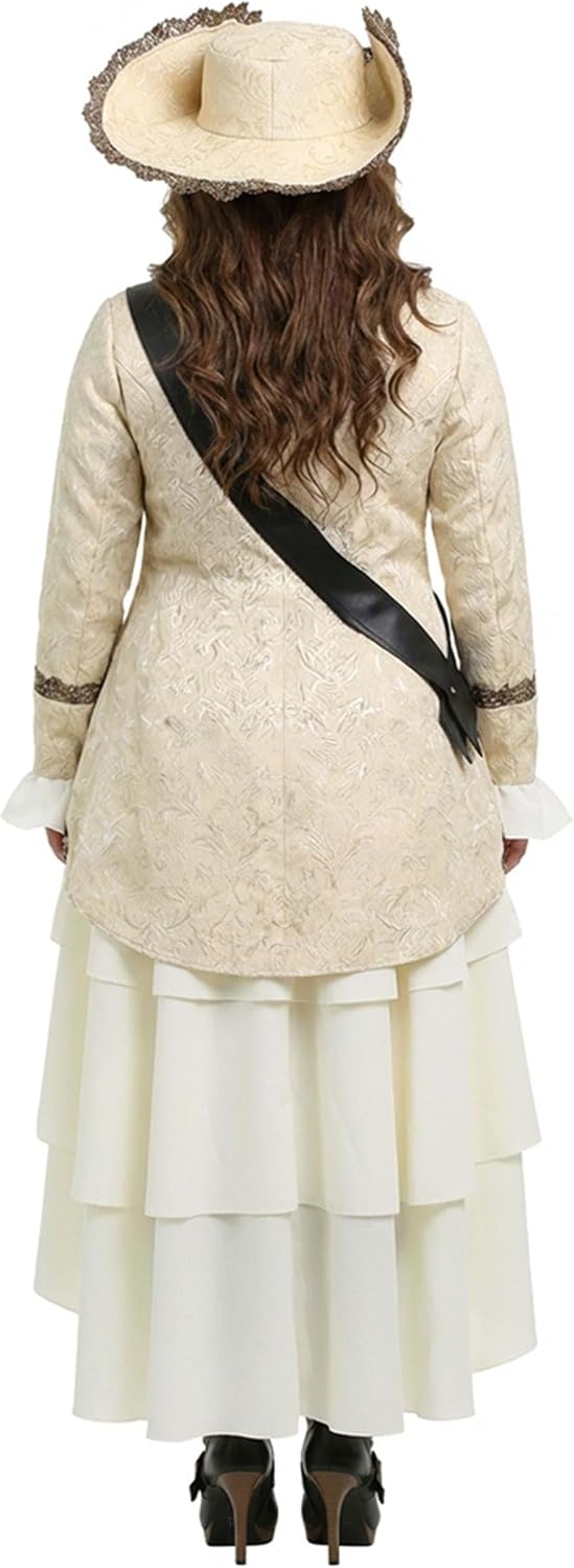 Women's Captivating Pirate Costume Plus Size Pirate Nobility Costume