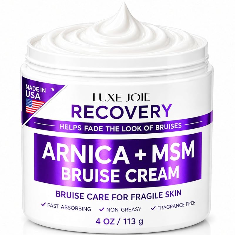 Creme corporal LuxeJoie com Arnica e MSM, 113 g