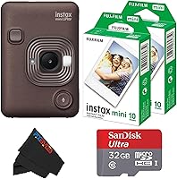 Vista 11 de Cámara instantánea Fujifilm INSTAX Mini LIPLAY Híbrida - Bronce Profundo