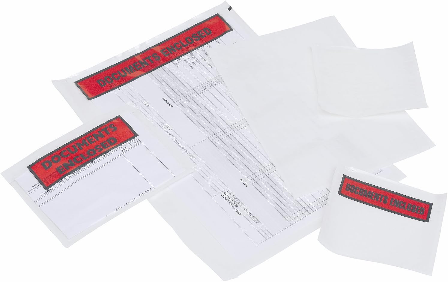 Tenzalope Packing-list Envelopes Polythene A5 Plain 225 x 165mm Ref A51 [Pack of 1000]
