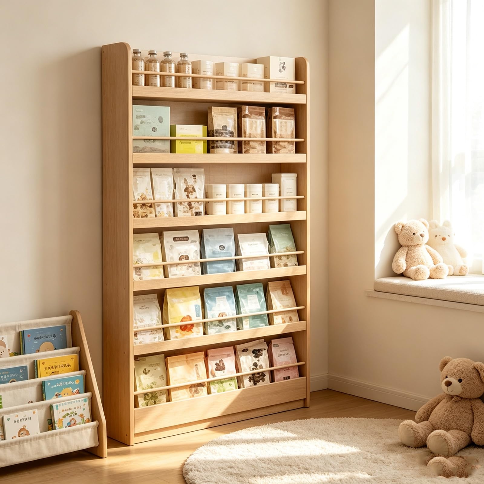 LCNDKF Merchandise Storage Display Organizer