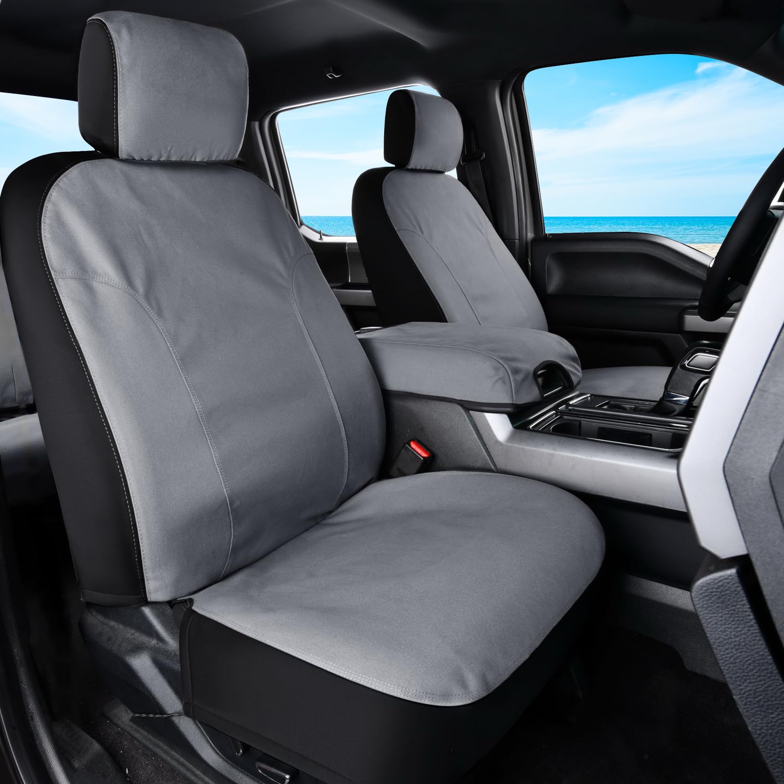 Coverado Canvas Front Seat Covers
