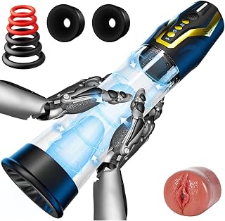 Voice-Controlled Electric Male Enlargement Device with Multiple Modes and Attachments TQ67055