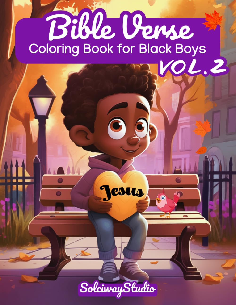 Bible Verse Coloring Book for Black Boys Vol.2: Embark on a Faith-Fueled Journey, Empowering Devotional Coloring Adventure for African American Boys. ... Coloring Books for Black Kids)