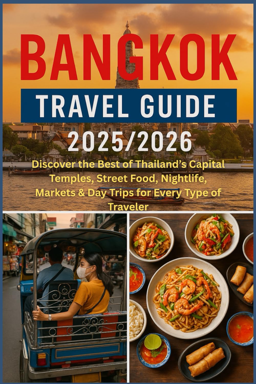 Bangkok Travel Guide 2025/2026: Discover the Best of Thailand’s Capital Temples, Street Food, Nightlife, Markets & Day Trips for Every Type of