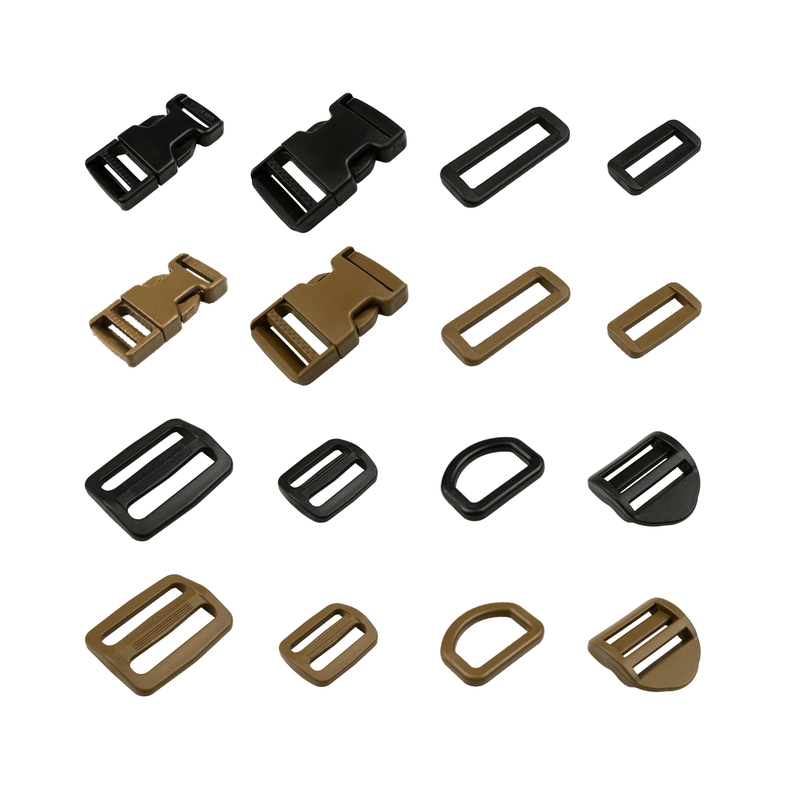 8TIMBER USA+ Kunststoff-Hardware-Probe-Set, hergestellt in den USA, Beeren-konform