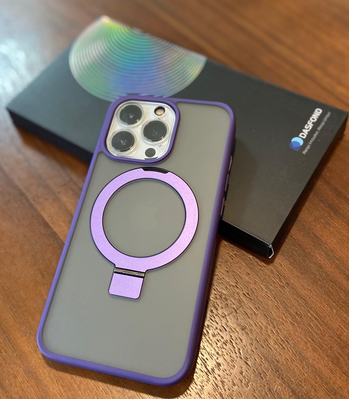 DASFOND Cover per iPhone 14/13 Case Shield Series Camera