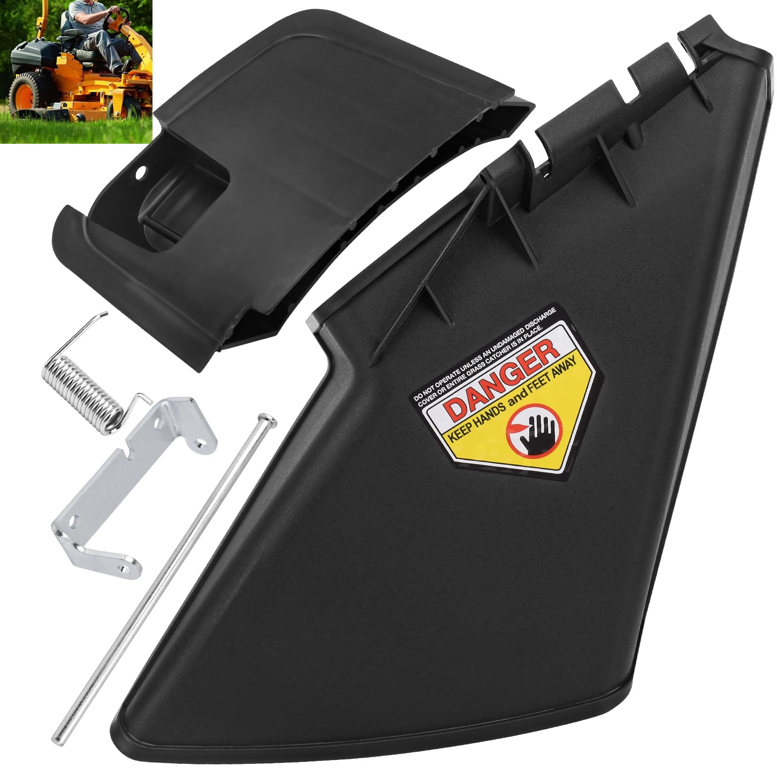 Amazon.com : 631-05229 Deck Chute Assembly & 731-2363 Mulch Plug