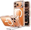 ESR for iPhone 17 Pro Max Case with Stand, Camera Control Cover Compatible with MagSafe, Military-Grade Drop Protection Magnetic Phone Case for iPhone 17 Pro Max, Scratch-Resistant Back Cover, Clear