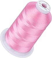 Vista 146 de Simthread 5500 yardas de hilo de bordar, 5000M de alto rendimiento 40 WT 100% hilo de poliéster – Más de 170 colores vívidos, clasificado de alta