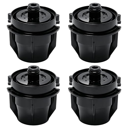 4 PCS UF-1 Nozzle and Diffuser Assembly, Compatible with Most Soda Machines, Replacement for Beverage Machine Valves