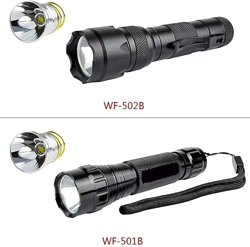 Miniatura 4 de Bombilla LED de repuesto ultra brillante, módulo de diseño P60 para todos los Surefire Hugsby C2 G2 Z2 6P 9P G3 S3 D2 Ultrafire 501B 502B, 900LM 1
