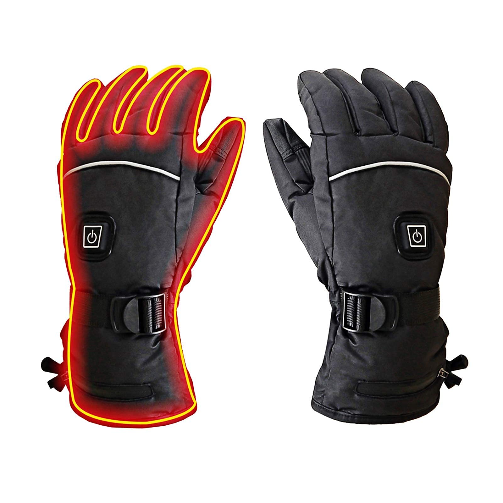Gants Chauffants Électriques 7.4V pour Moto et Vélo en Hiver