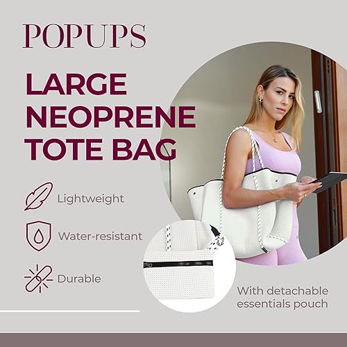 Miniatura 2 de POPUPS Bolsas grandes de neopreno - Bolsa de neopreno ligera y resistente al agua