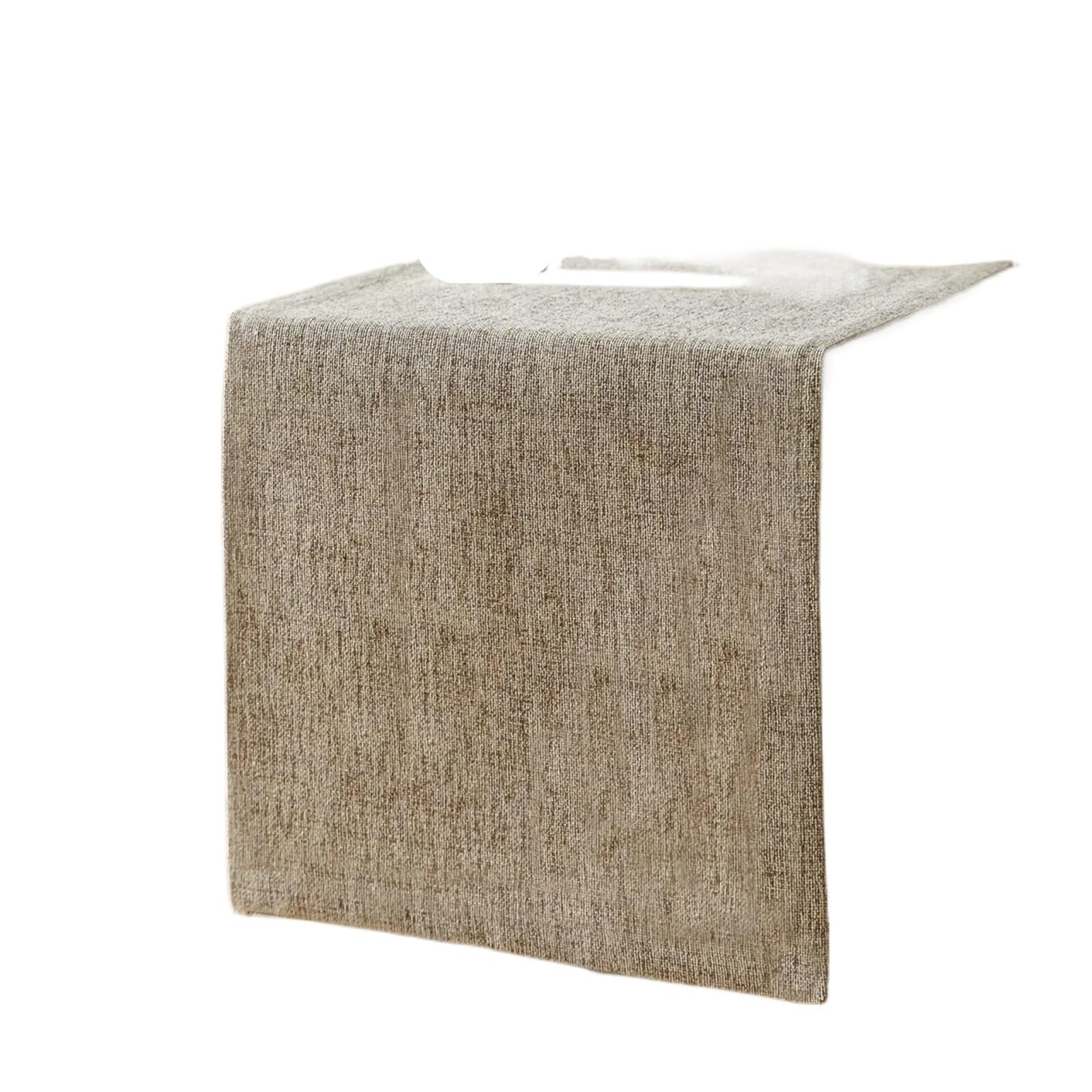 Chemin de table tissé rustique 33x228cm idéal pour un repas de ferme convivial