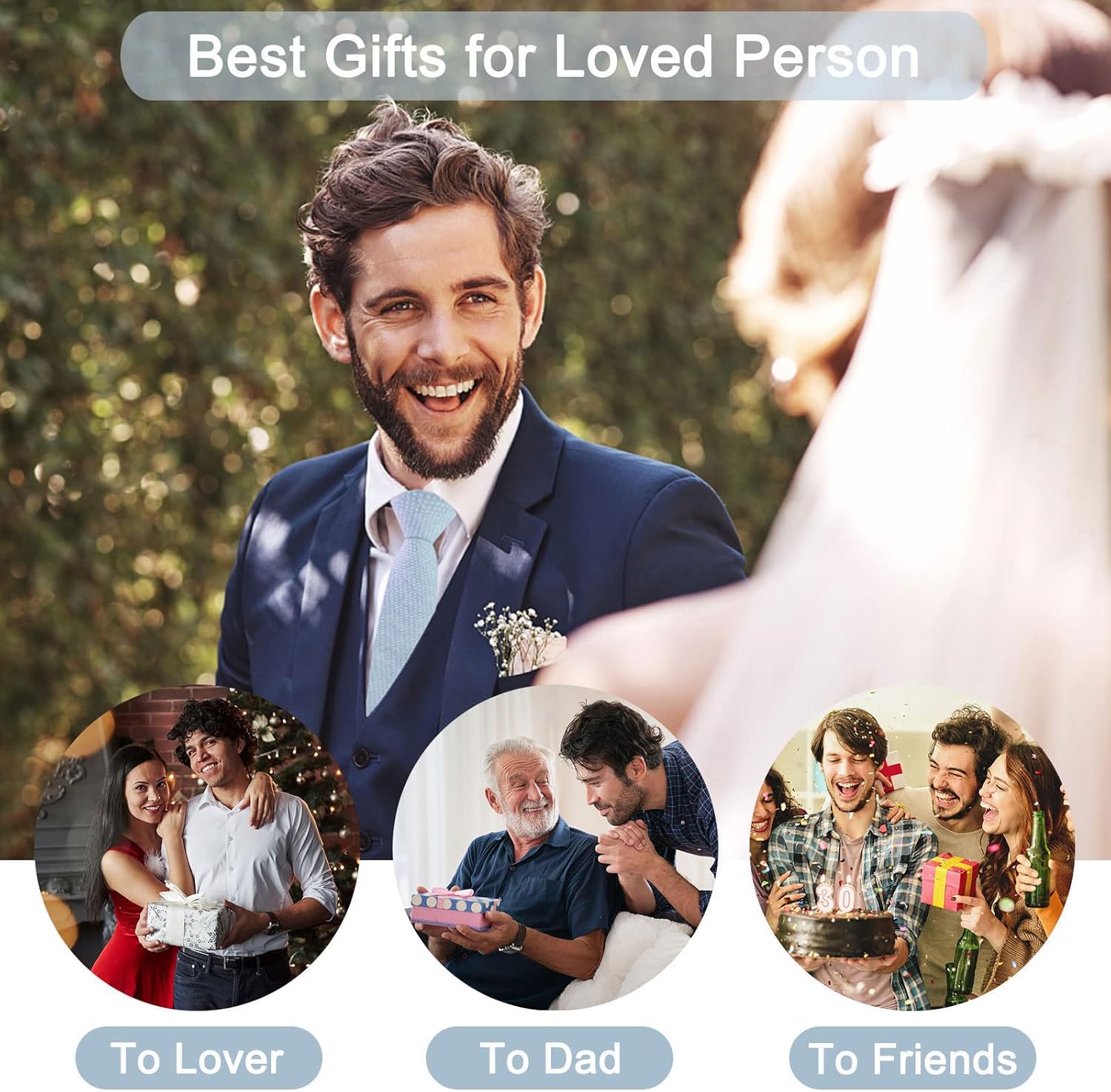 Mantieqingway Men's Skinny Tie Solid Color Neckties 2.56'' Casual Business Ties for Daily Dress, Weddings, Groomsmen Gifts - Image 5