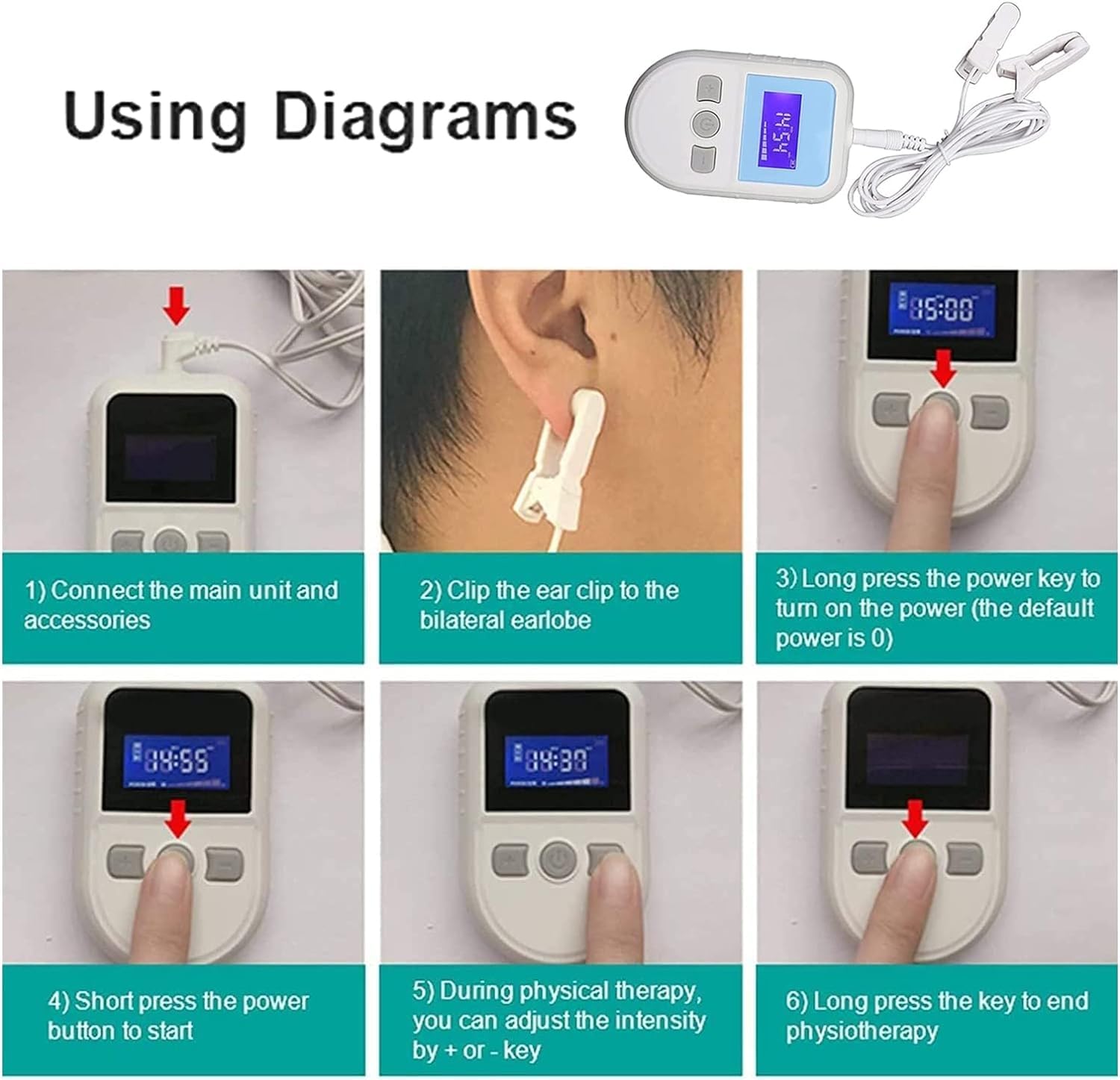 Dispositif D'aide Au Sommeil Pour L'insomnie, Dispositif De Traitement De L'insomnie, Dispositif De Traitement De L'insomnie, Stimulation Par Électrothérapie Crânienne, Analgésique CES Pour Les Maux