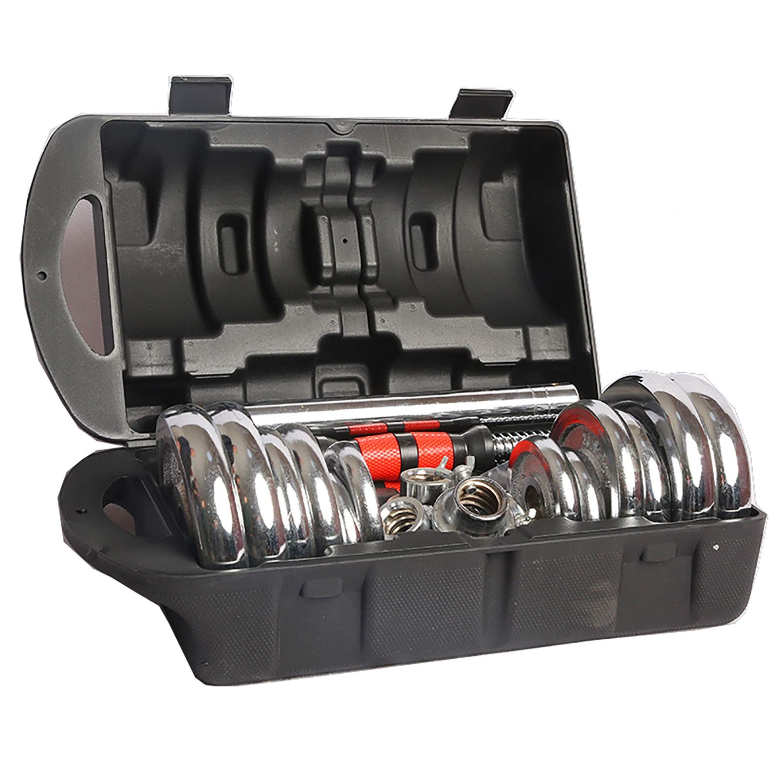 Dumbbel Set Household Dumbbell Set Men s Fitness Equipment 15kg 20kg 30kg Dumbbell Roller Adjustable Dumbbell Black